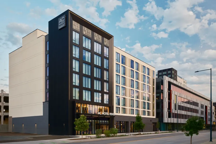 AC Hotel Denver RiNo exterior on Brighton Boulevard