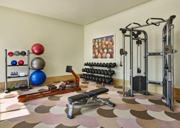 Catbird Hotel fitness center