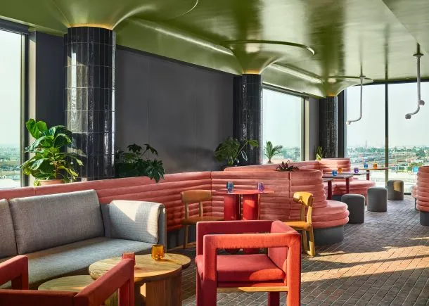 Rook Rooftop lounge at Catbird Hotel